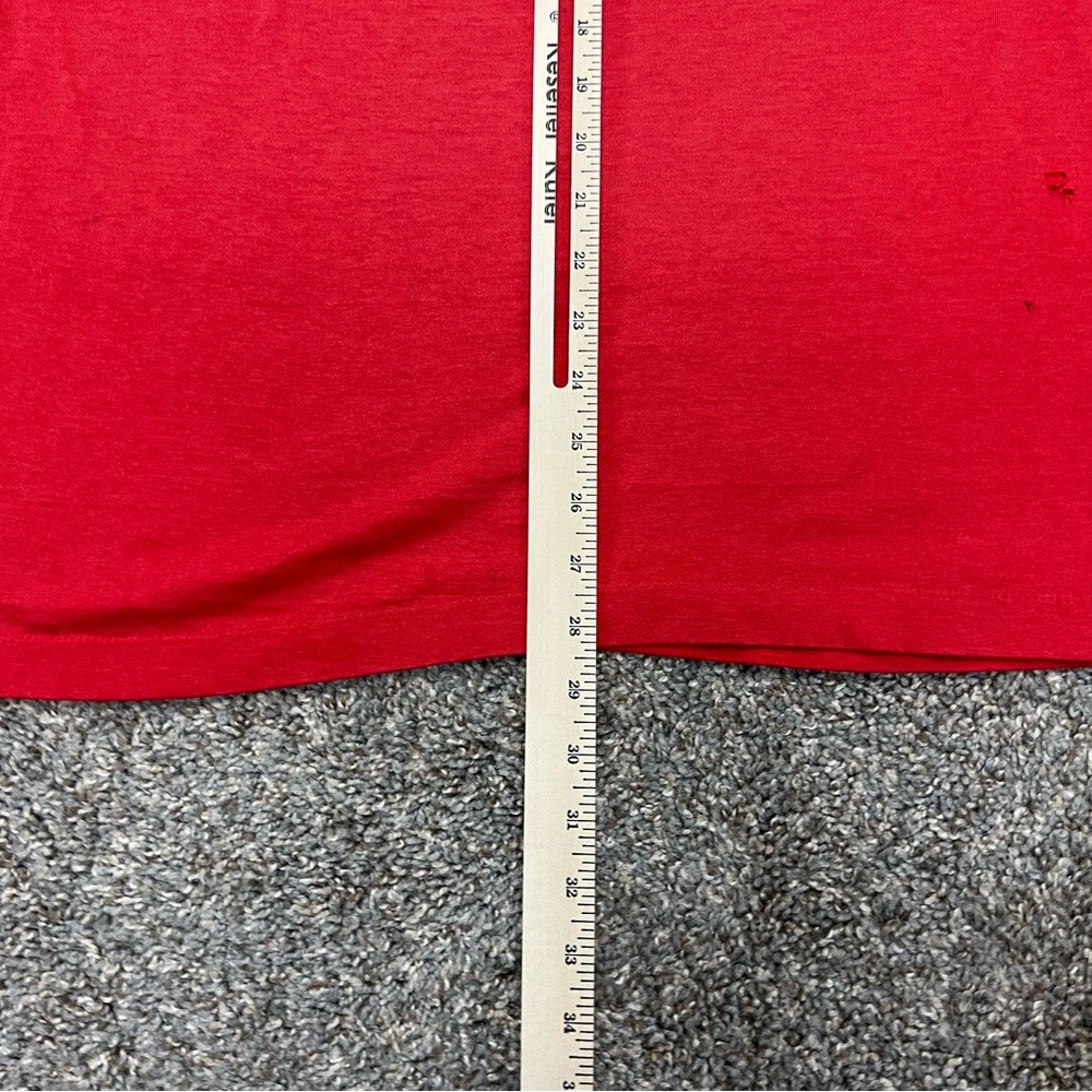 Vintage screen stars best shirt mens‎ XL red short sleeve single stitch Oktober - Picture 7 of 7